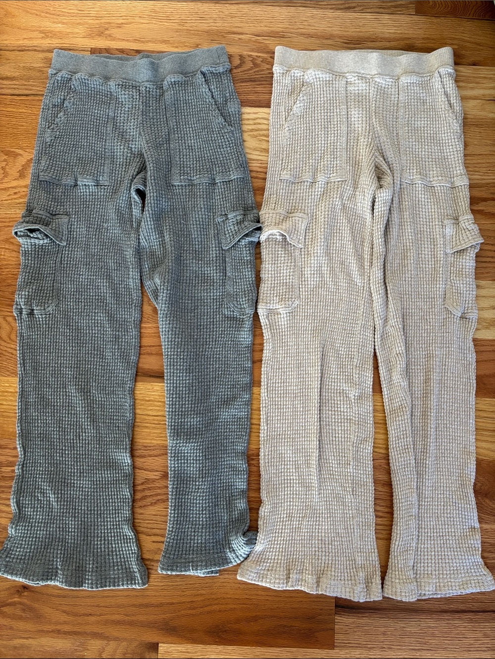 OFFLINE by Aerie Waffle Cargo Pants 2-Piece Lot XS